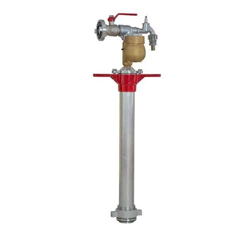 Standpipe For Underground Hydrant With Water Meter Qn6 And Water Ta