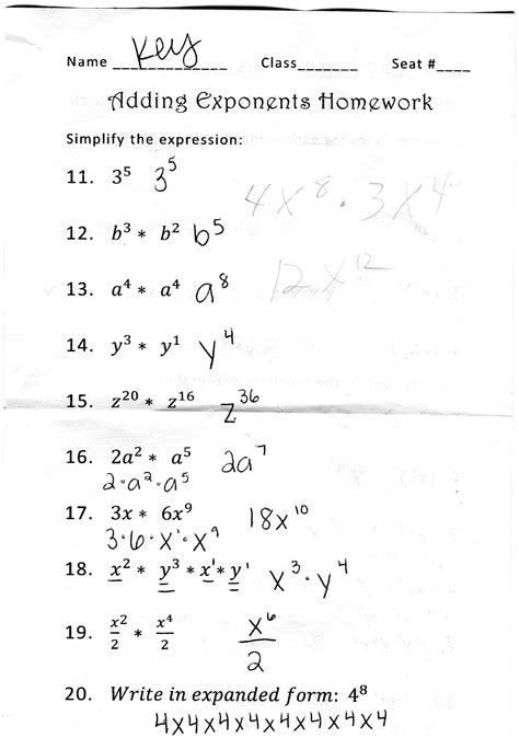 free math worksheets for 8th graders