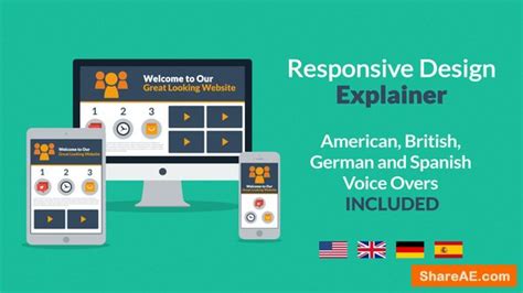 Download the after effects templates today! Responsive Design Explainer - After Effects Project ...