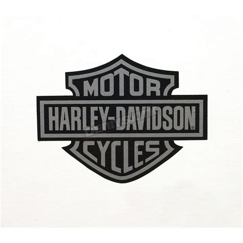 Harley Davidson Inc Bar And Shield Harley Davidson Decal 2 34 In X 3