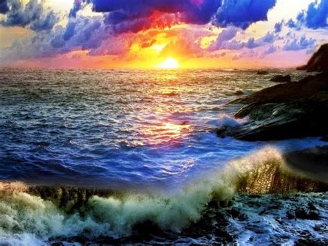 66 Ocean Sunset Wallpaper