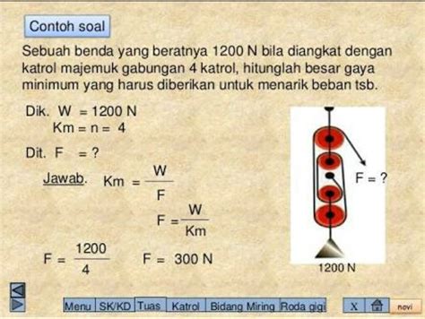 Contoh Soal Dan Jawaban Roda Gigi - Guru Paud
