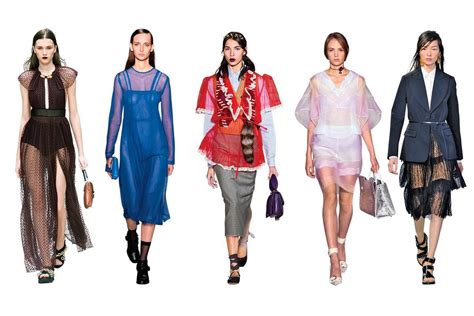 Maximalism For Spring 2016 90s Revivals Sheer Fashion Photo Spring