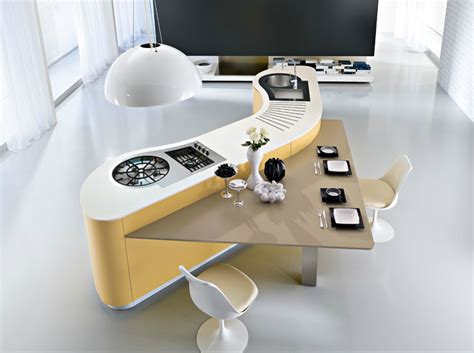 Existen accesorios de cocina que te ayudarán a darle un toque diferente y único, ideal para brindarle personalidad a tu espacio. 20 formas de incorporar una mesa en la cocina - Cocinas ...