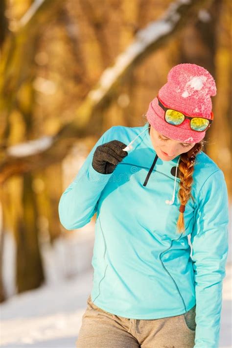 Winter Sport And Female Fashion Stock Image Image Of Woman Female 77415049