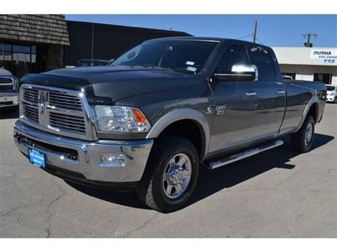 13 city / 18 hwy. 2010 Dodge Ram 2500 4x4 Crew Cab for Sale in Odessa, Texas ...