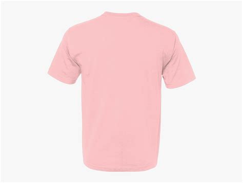 Plain Pink T Shirt Back Hd Png Download Kindpng