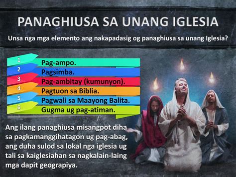 Ang Kasinatian Sa Panaghiusa Sa Unang Iglesia Ppt Download