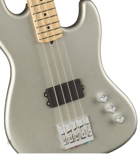 Fender Flea Bass Ii Mn Matte Slvr Electric Bass Guitar