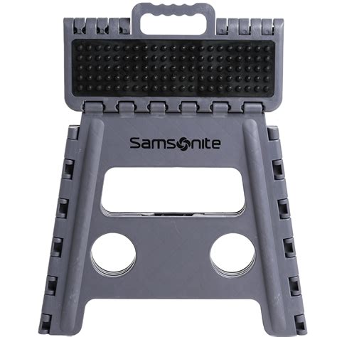 Same day delivery 7 days a week £3.95, or fast store collection. Samsonite Tall Folding Step Stool with Handle - Save 31%