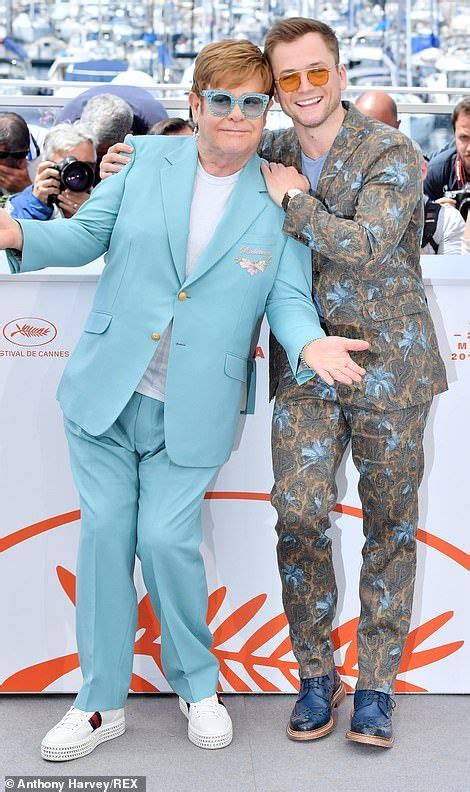 Elton John Taron Egerton And Richard Madden At Rocketman In Cannes Elton John Richard Madden