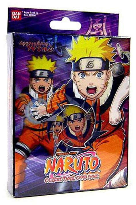 Naruto Card Game Approaching Wind Rampage Tornado Nauto Theme Deck