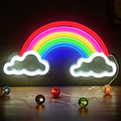 New Rainbow Neon Sign Led Wall Art Wn12 Uncle Wieners Wholesale