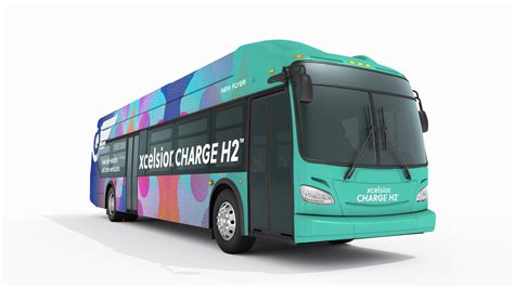 New Flyer Unveils The Fuel Cell Bus In California Sustainable Bus