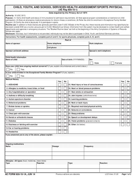 Ae Form 608 10 1a Fillable Printable Forms Free Online
