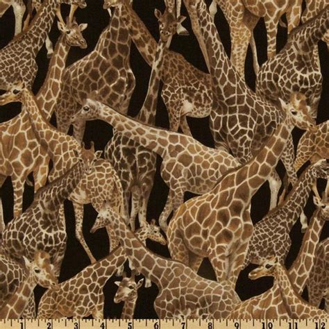 African Safari Fabric Collection Sold Per Fat Quarters Perfect For