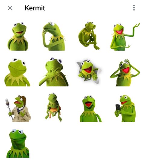 Kermit Telegram Sticker Pack