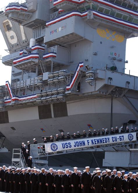 Kennedy is one of seven aircraft carriers participating in summer pulse 2004. File:US Navy 070323-N-8544C-142 Sailors take their final ...