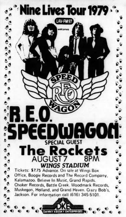 Reo Speedwagon The Concert Database