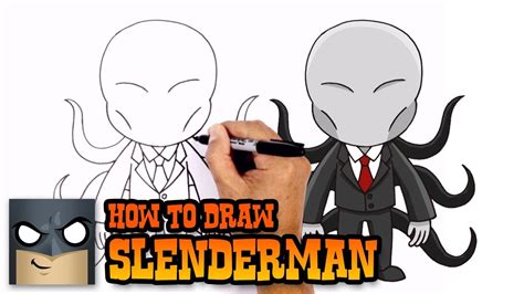 How To Draw Slenderman Step By Step