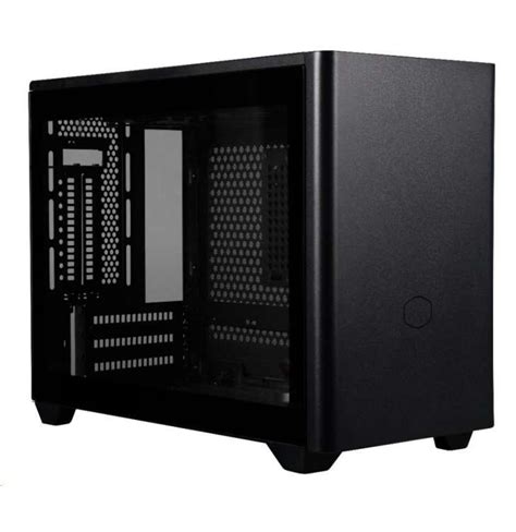 CoolerMaster case MasterBox NR200P mini ITX mini DTX čierna bez zdroja