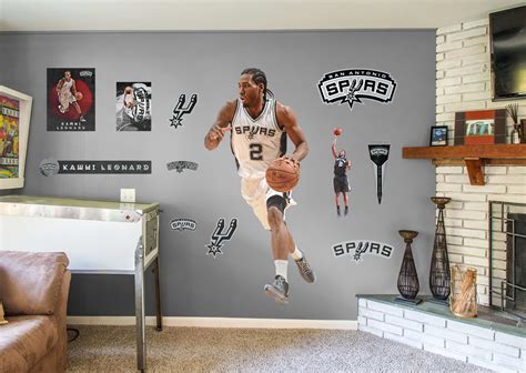 Boys Basketball Bedroom Nbas Kawhi Leonard From The San Antonio Spurs