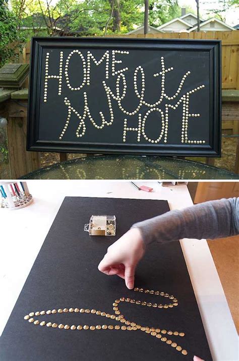 Creative Diy Wall Art Ideas To Decorate Your Space How To Push Pin