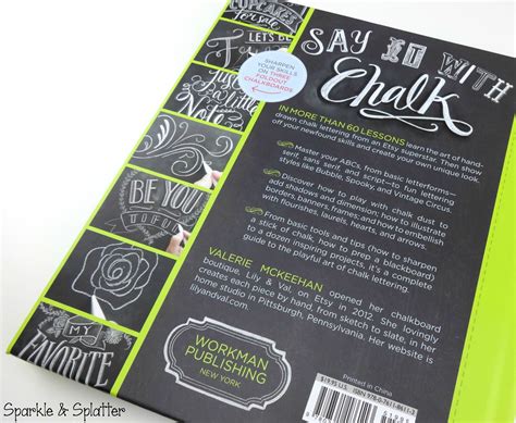 Book Review The Complete Book Of Chalk Lettering By Valerie Mckeehan