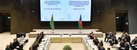 Meeting Of The Intergovernmental Turkmen Azerbaijani Commission For
