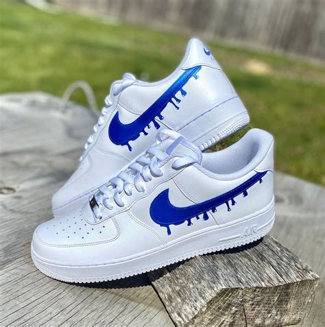 Custom Nike Af1s Drip Etsy