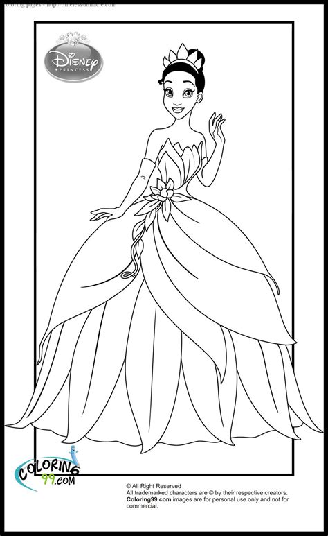 Princess tiana coloring pages Photo - 16 - timeless-miracle.com