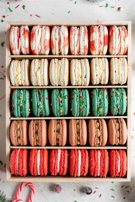 The Ultimate Christmas Macaron Box A Cute Gluten Free Twist On The
