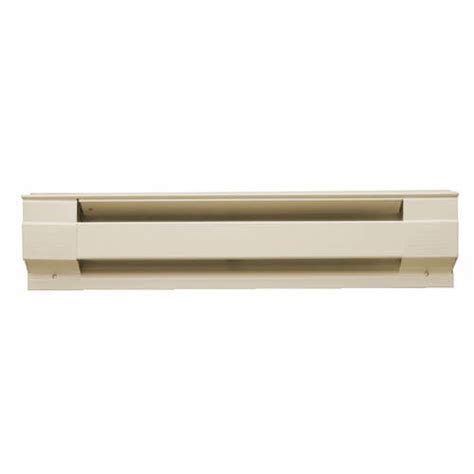 8f2500a Cadet 8f2500a 96 F Series Electric Baseboard Heater 2500 Watt 240v Almond