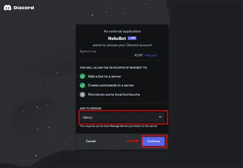 How To Add And Set Up Nekobot Discord Bot Its Linux Foss