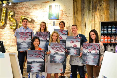 Say Yes to Painting and Drinking! Muse Paintbar Tribeca Painting Class