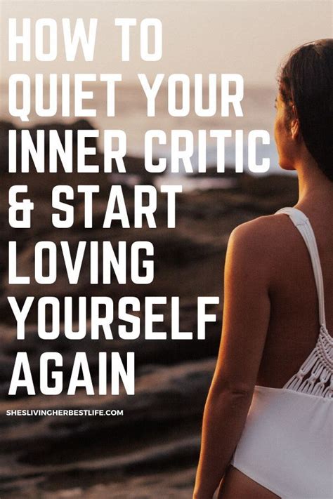 How To Silence Your Inner Critic Inner Critic Best Self How To