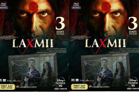 laxmii ahead of release makers start countdown with new poster of akshay kumar and kiara