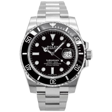 Rolex Oyster Perpetual Submariner Date Stainless Steel 116610LN Luxe