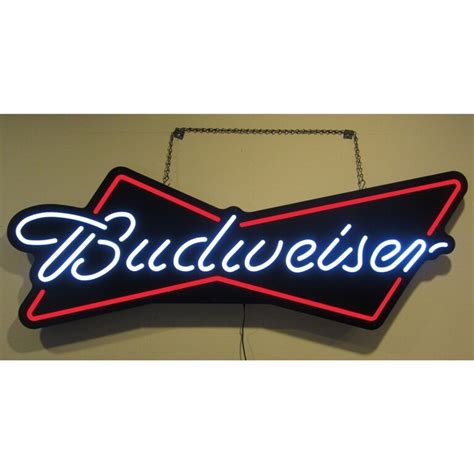 Neonetics Budweiser Bowtie Neon Led Sign Wayfair