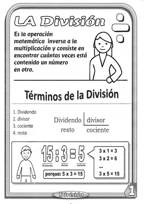 La División Cuaderno De Ejercicios Para 3º Y 4º Grado Primaria