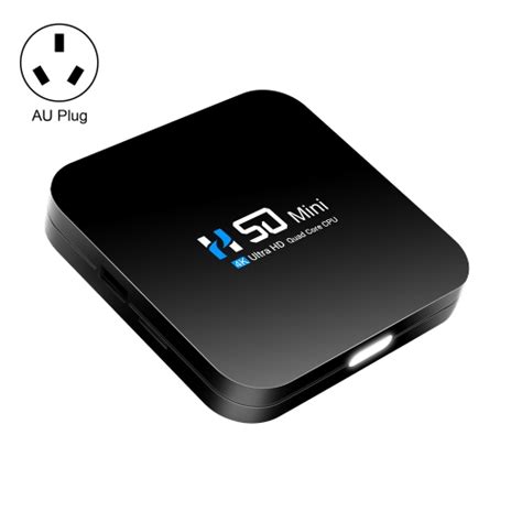 H50 Mini 4k Smart Network Tv Box Android 100 Rk3318 Quad Core 2gb