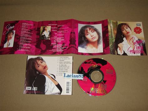 Selena Amor Prohibido 1994 Emi Cd 10000 En Mercado Libre