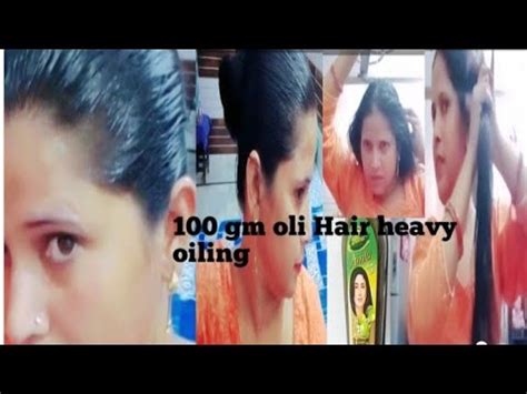 100ml Heavy Hair Oiling Challenge Dabur Amla Hair Oil Challenge YouTube