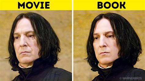 Harry Potter Characters In The Books Vs In The Movies แฮ รี่ พอ ต
