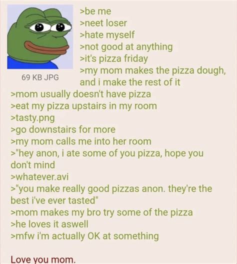 Anon Loves His Mom Greentext