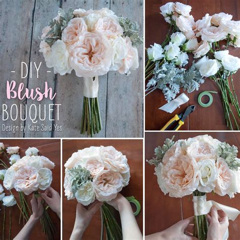 Follow This Simple Diy And Make Your Own Wedding Bouquets Ahead Of Time