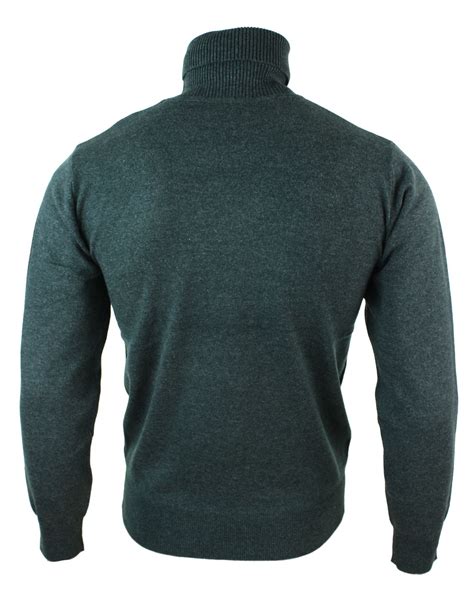 Camel crown men's gray modern chino pants 44 nwt. Mens Slim Fit Polar Roll Neck Jumper Light Fit Wool Blend ...