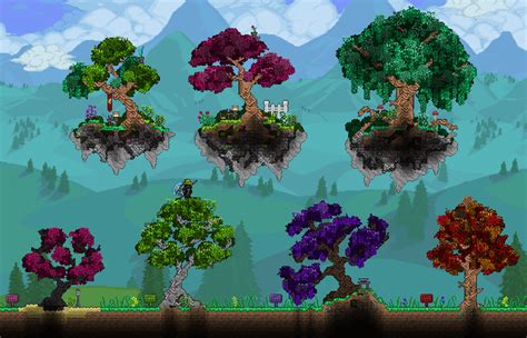 Here Are Some Of My Terraria Trees D Terraria