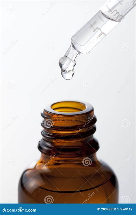 Medicine Bottle And Dropper Stock Photo Image Of Drip Drops 20348850