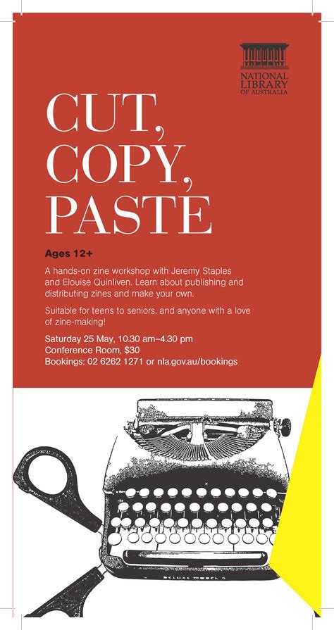 Learn to Cut, Copy and Paste | National Library of Australia
